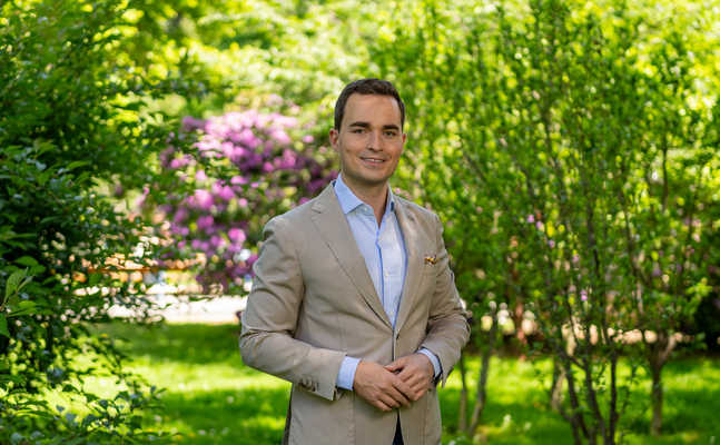 Bild zeigt FPÖ-Wien Klubobmann Maximilian Krauss