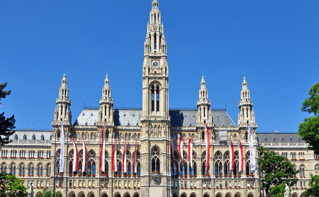 Bild zeigt Wiener Rathaus